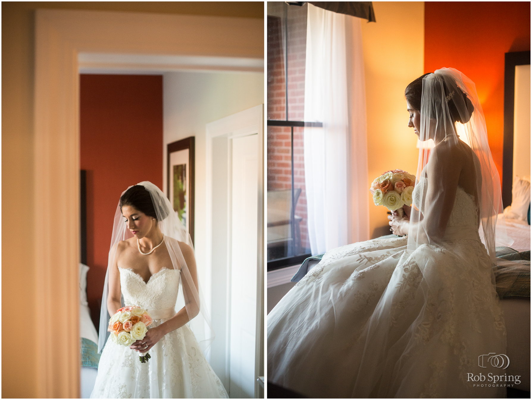 Beautiful bride at Pavilion Grand Hotel, Saratoga Springs, NY wedding photographer | Canfield Casino wedding
