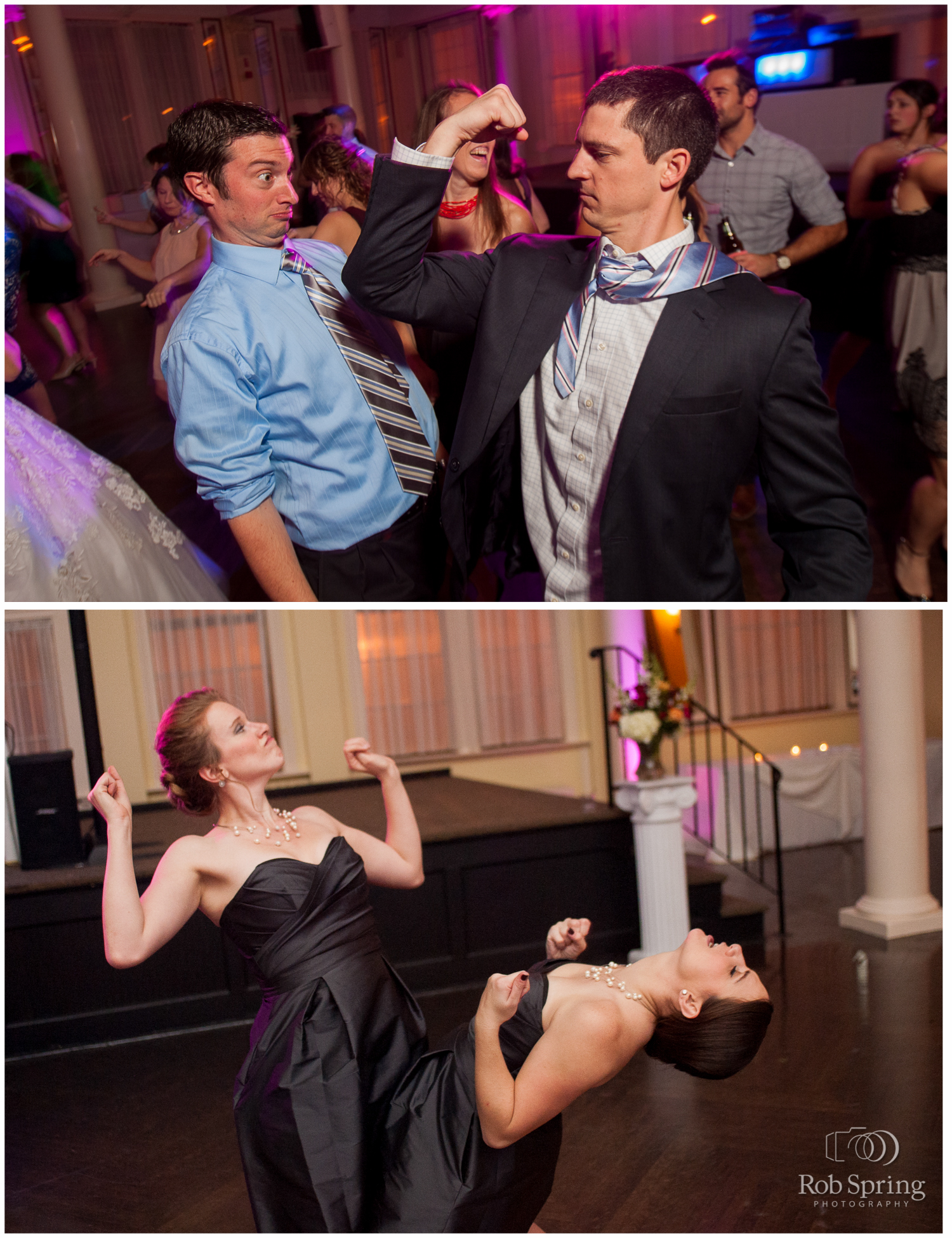 Canfield Casino Wedding dancing photos reception uplighting